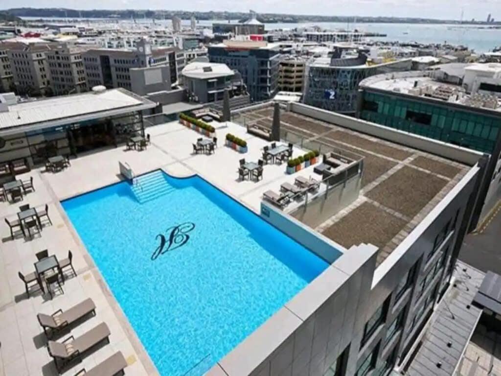 Lovely Bright Apartment With Balcony Pool And Gym Auckland Exterior foto
